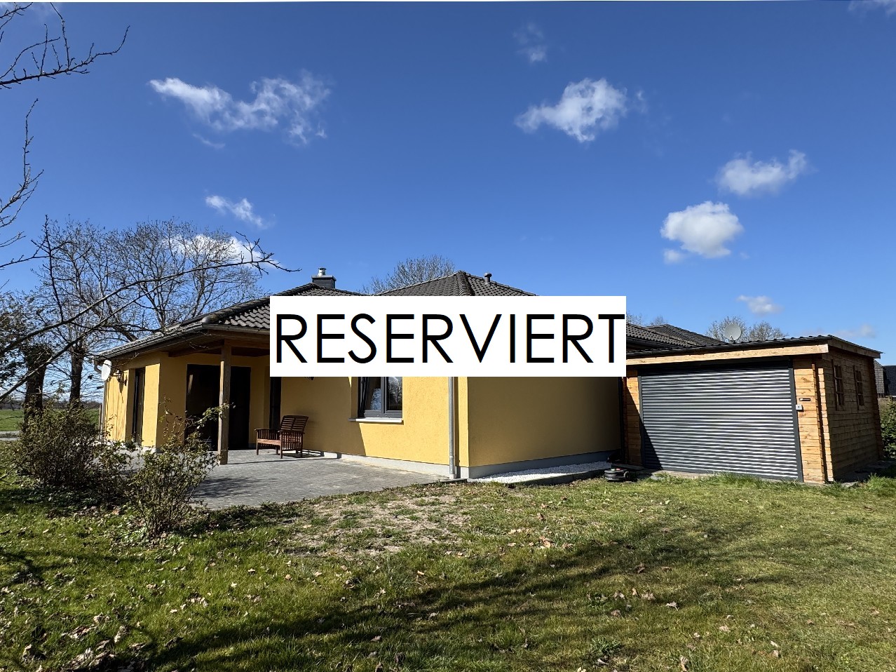 Alles auf einer Ebene – Ihr Bungalow in der Marsch!